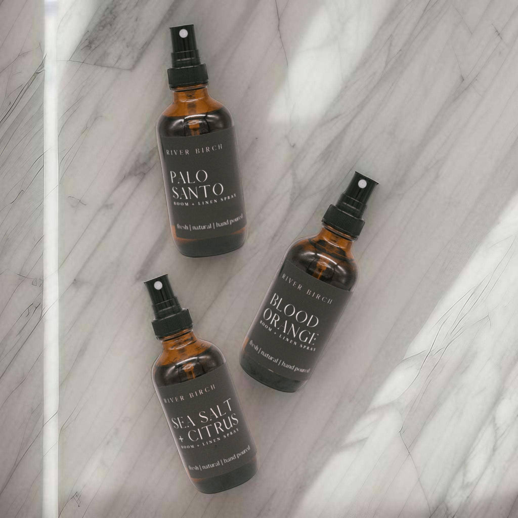 Blood Orange - 4 oz Amber Glass Room + Linen Spray