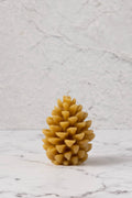 Pure Beeswax Pinecone Candle