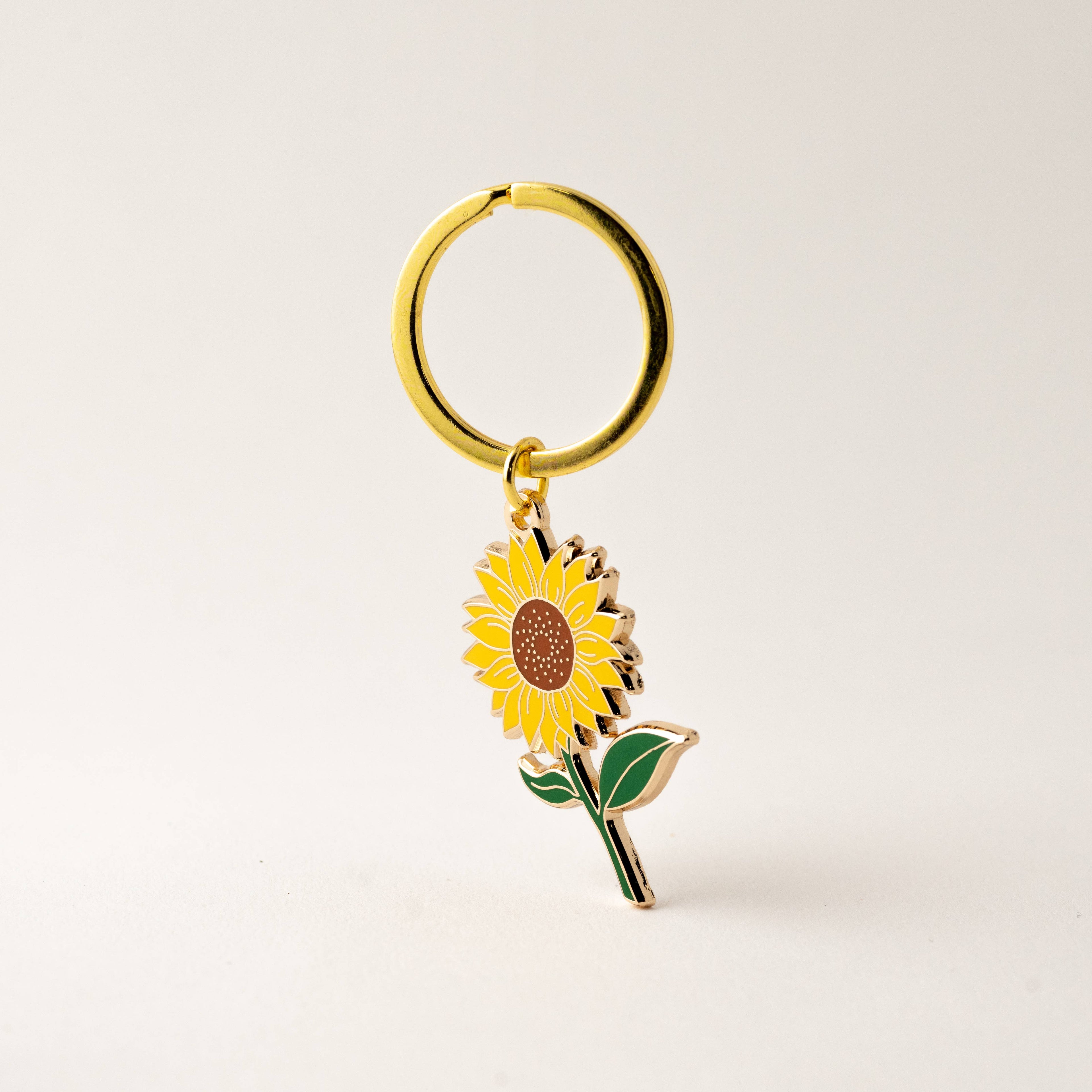 Sunflower Keychain & Bag Charm, Summer Gifts