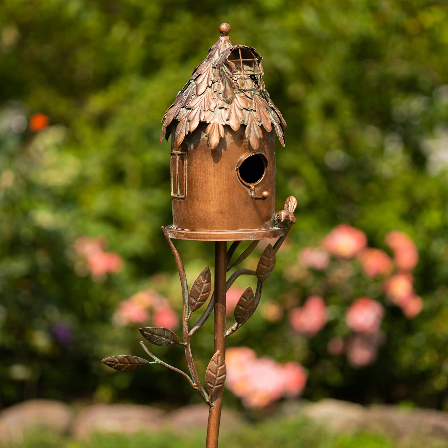Tall Country Style Birdhouse Stakes- 4 Options
