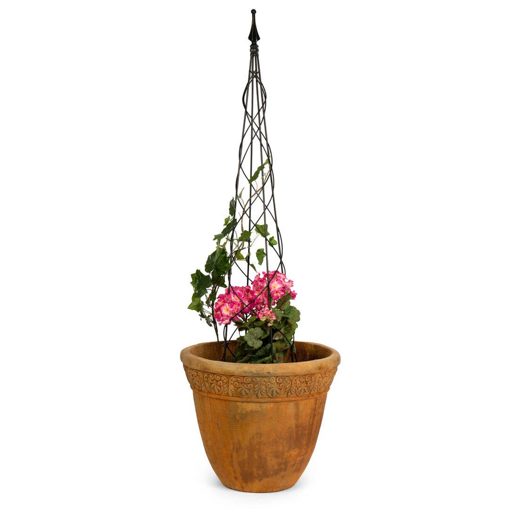 Metal Spiral Garden Outdoor Topiary 47.25H