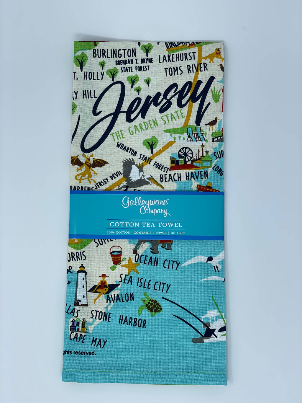 New Jersey Tea Towel