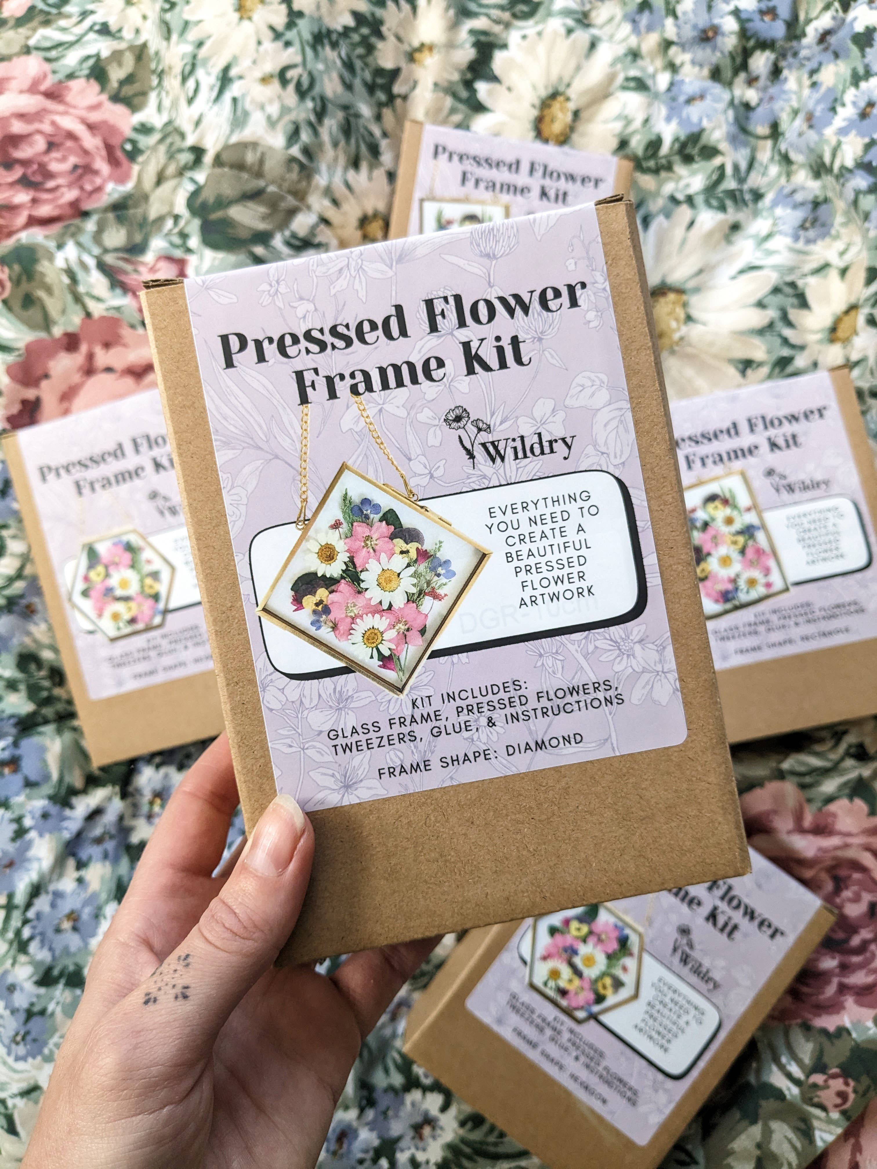 DIY Pressed Flower Frame Kits