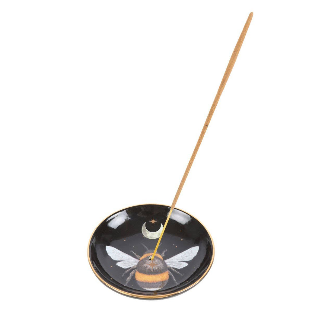Dark Forest Bee Ceramic Incense Dish