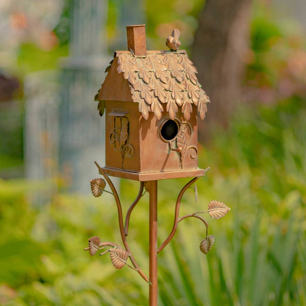 Tall Country Style Birdhouse Stakes- 4 Options