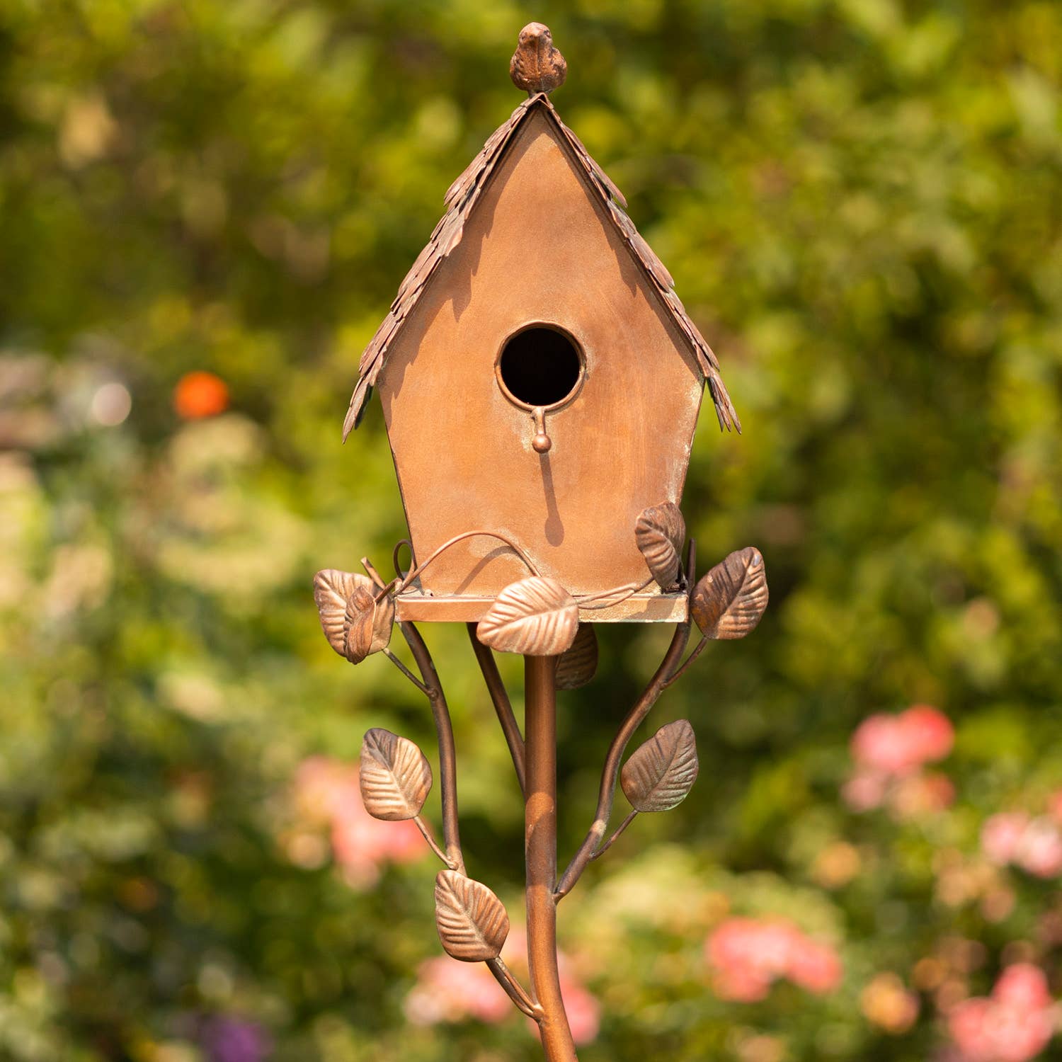 Tall Country Style Birdhouse Stakes- 4 Options