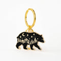 Twilight Bear Keychain & Bag Charm, Wildlife Gifts